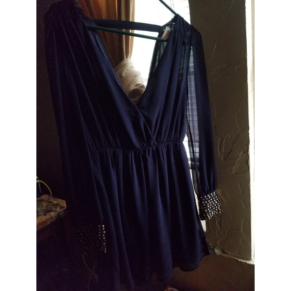 Navy blue dress